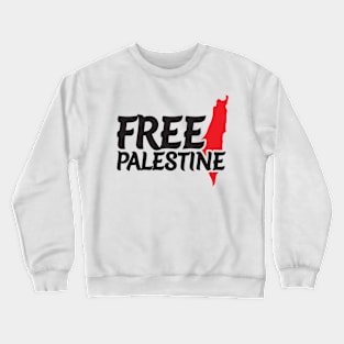 free Palestine Crewneck Sweatshirt